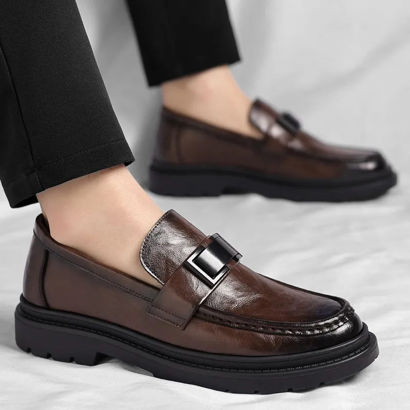 PTLS Men's Casual Shoes Men Low Top Black/Brown-10