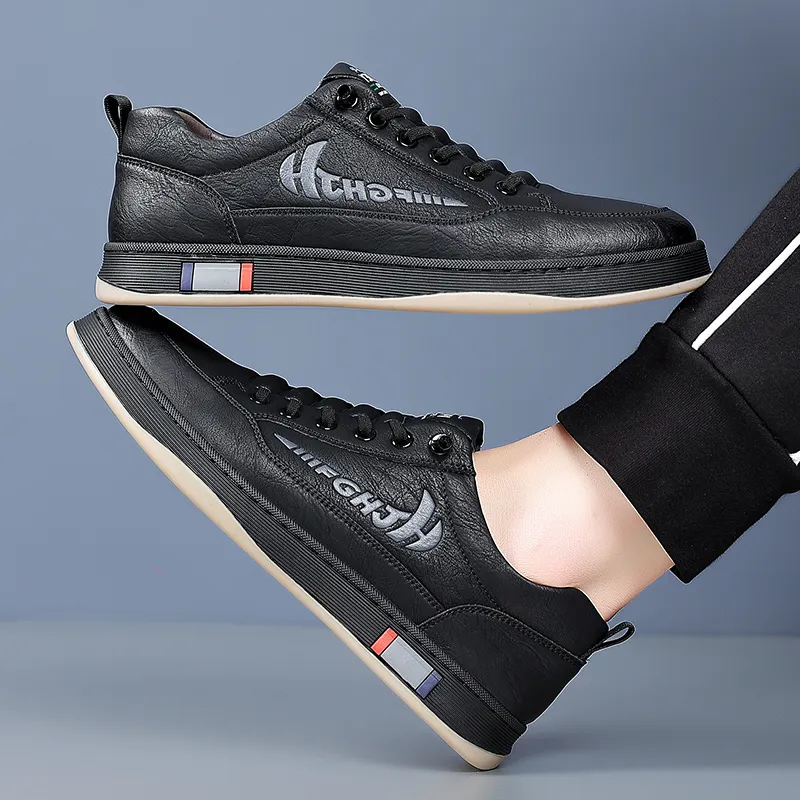 PTLS Slip Resistant Low Top Skateboard Shoes Men's-1