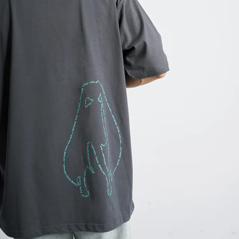 Niko And ... x CHUYINWEILAI,LIANMINGKUAN T Shirt Unisex Gray-5