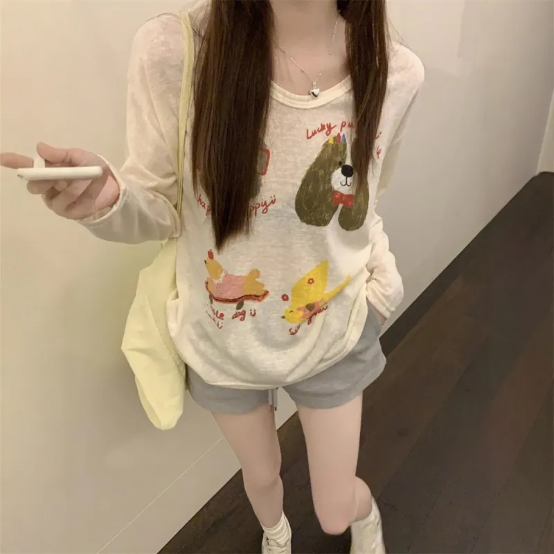 GTLA Regular T Shirt Women's White-2