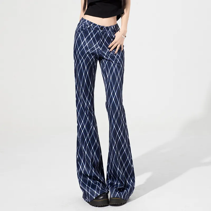 GTLA Casual Pants Women's Blue-2