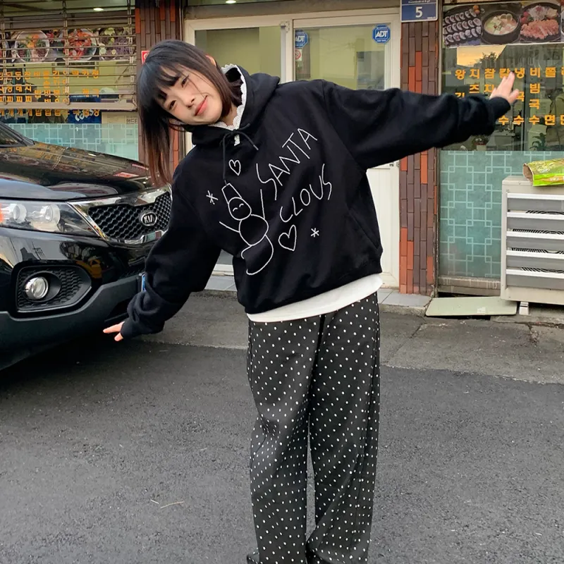 GTLA Sweatshirts Women's Black-1