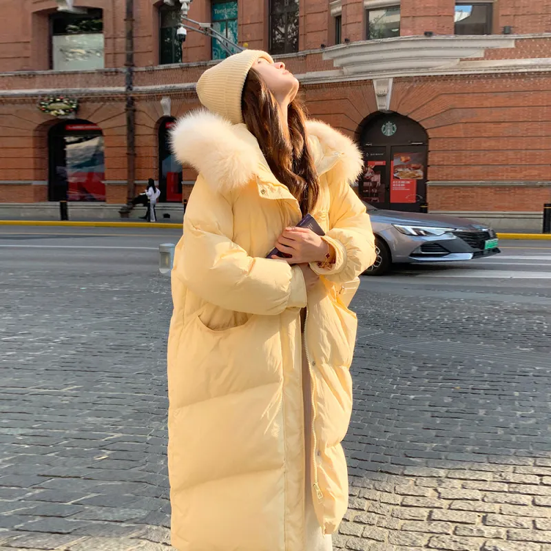 GTLA Puffer Jacket Women's Custard-2