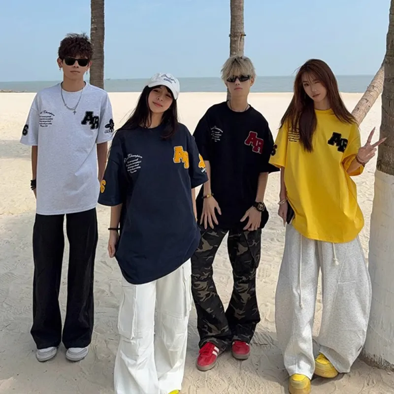 TESTUNG Minimalist Style Basic T Shirt Unisex-12