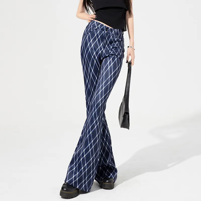 GTLA Casual Pants Women's Blue-4