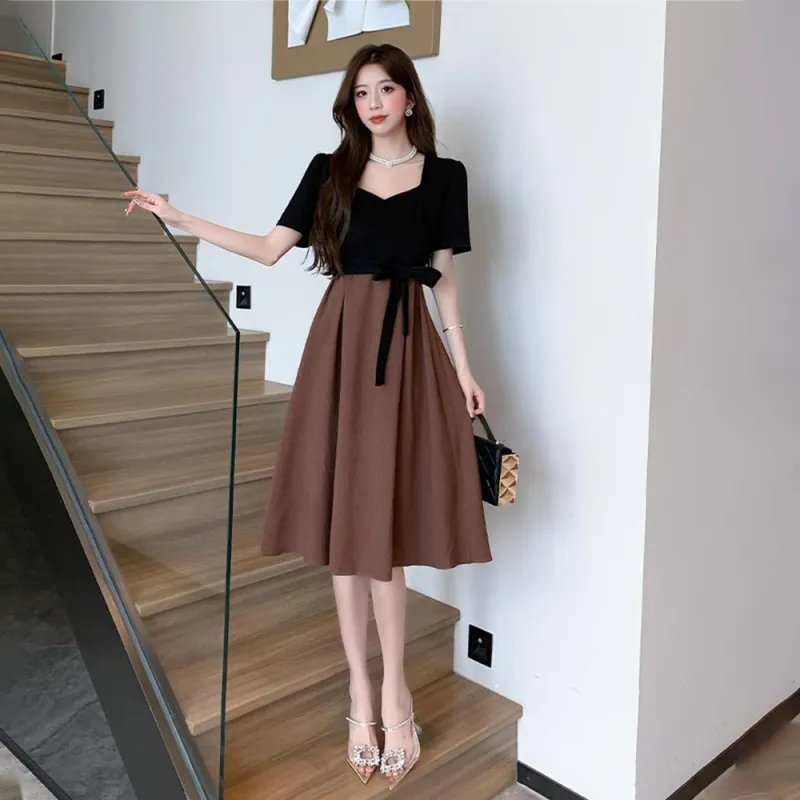 Pa33word Short Sleeved Dress Women's-12
