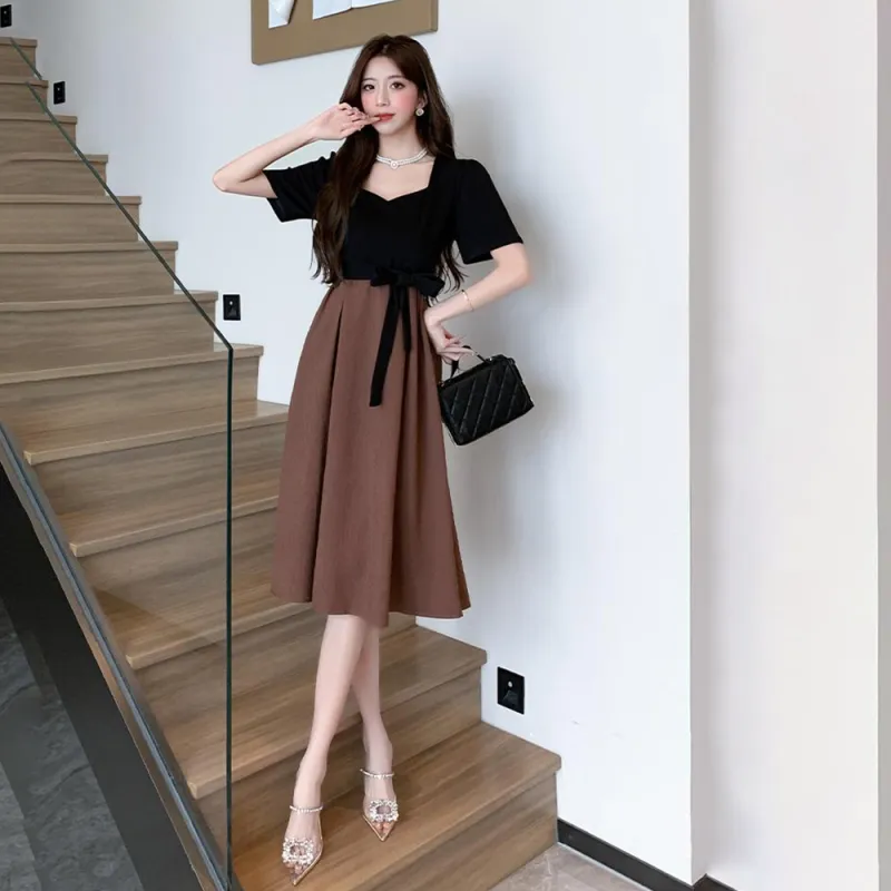 Pa33word Short Sleeved Dress Women's-10