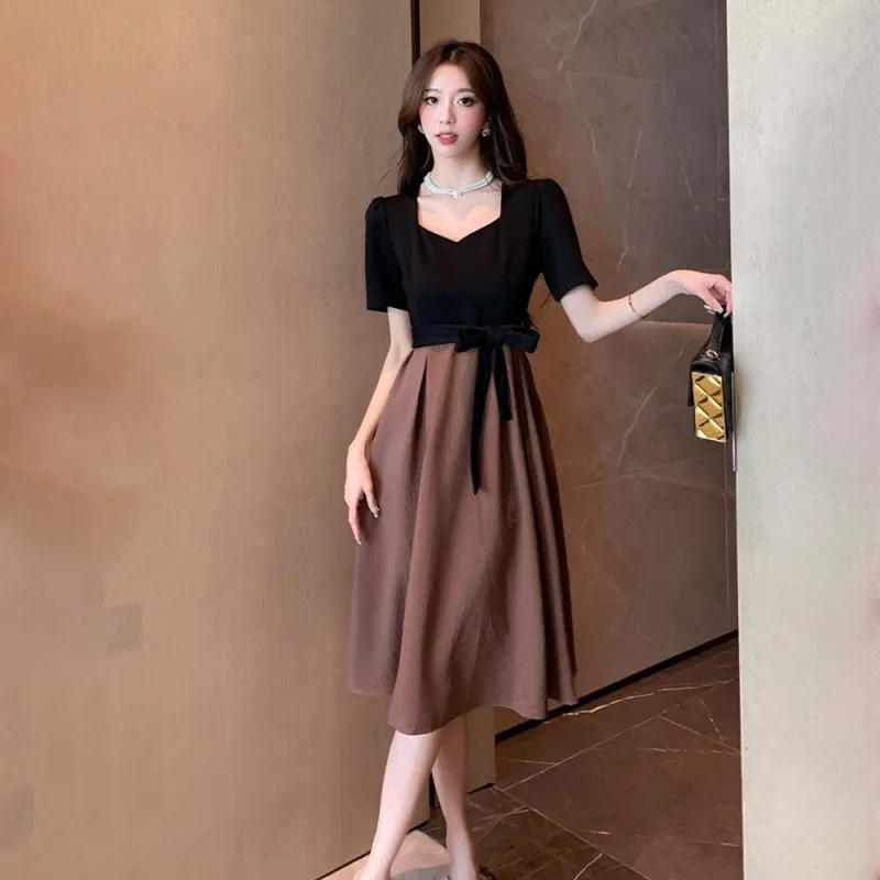 Pa33word Short Sleeved Dress Women's-11