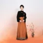 Two-Piece Set (Ink Pond Black+Mamianqun)