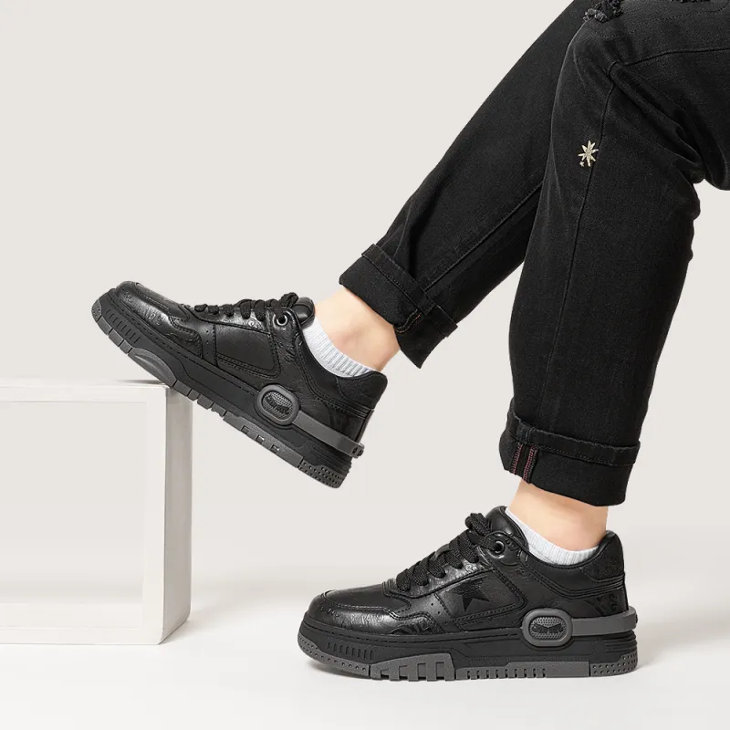 RHYTHM OF JOY Anti Slip Wear Resistant Low Top Skateboard Shoes Men's-40