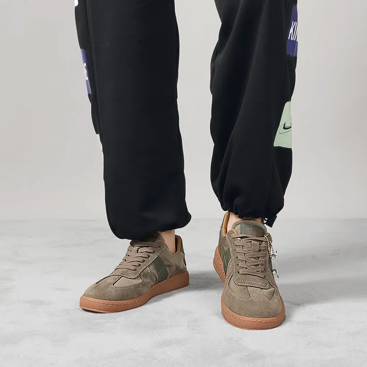 RHYTHM OF JOY Low Top Skateboard Shoes Men's-5