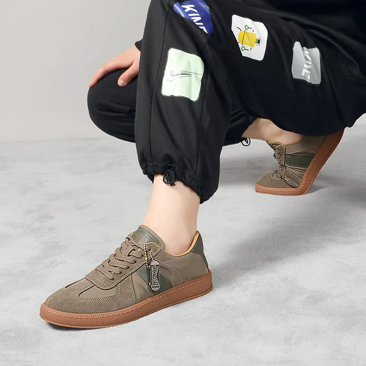 RHYTHM OF JOY Low Top Skateboard Shoes Men's-6