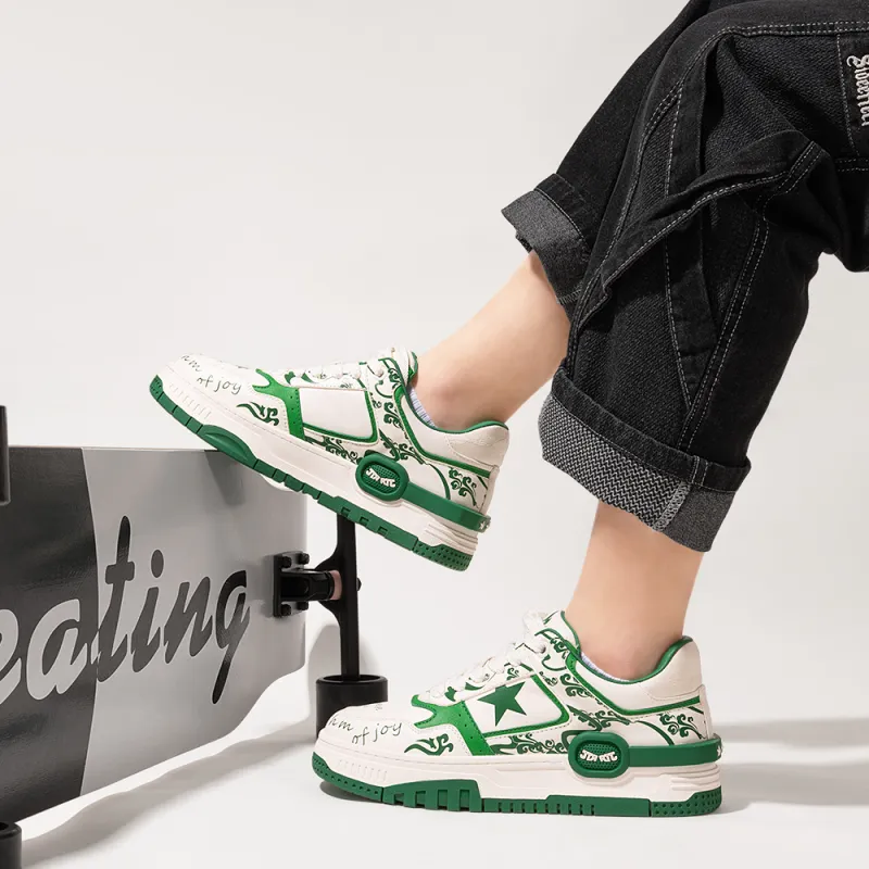 RHYTHM OF JOY Anti Slip Wear Resistant Low Top Skateboard Shoes Men's-5