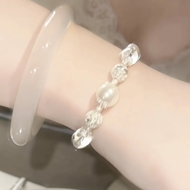 ZKY Bracelets Women's White+Box-3