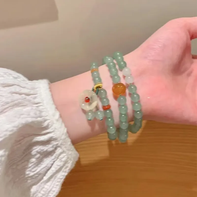 ZKY Chalcedony Bracelets Unisex-2