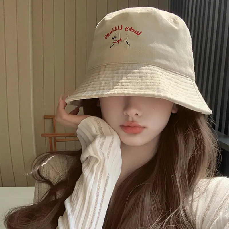 ZKY Cotton, Polyester Bucket Hats Unisex-2