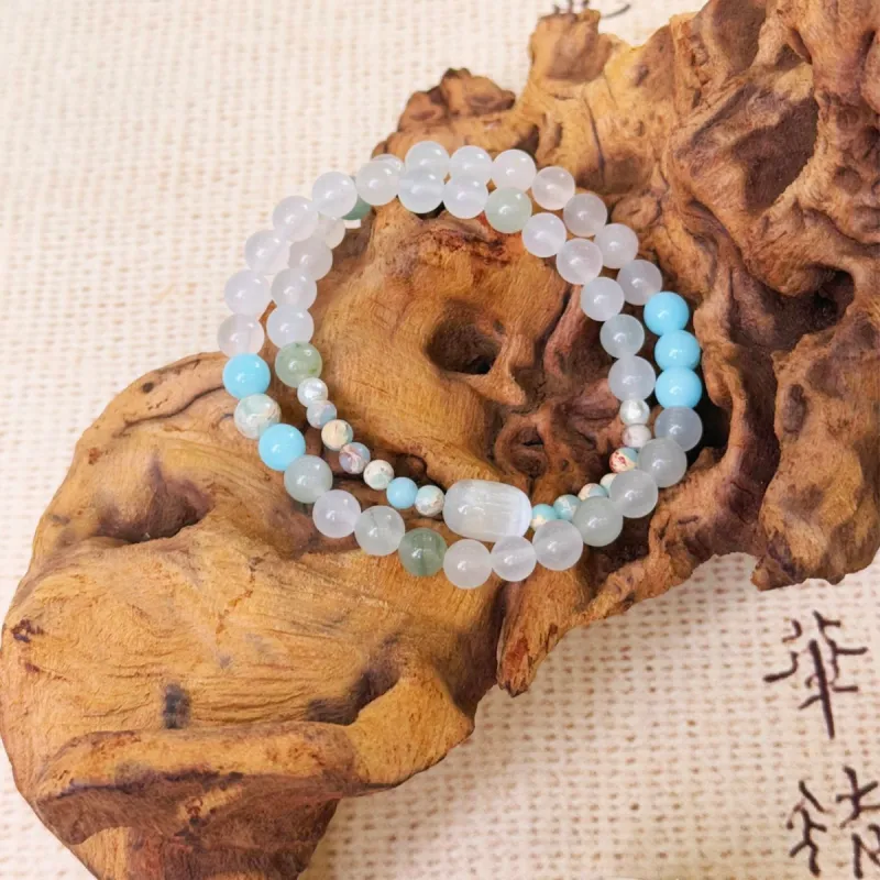 ZKY Tianshan Jade Bracelets Unisex-4