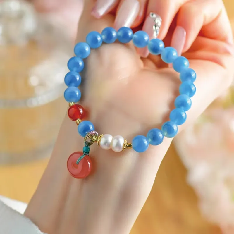 ZKY Agate Jade Bracelets Unisex-2