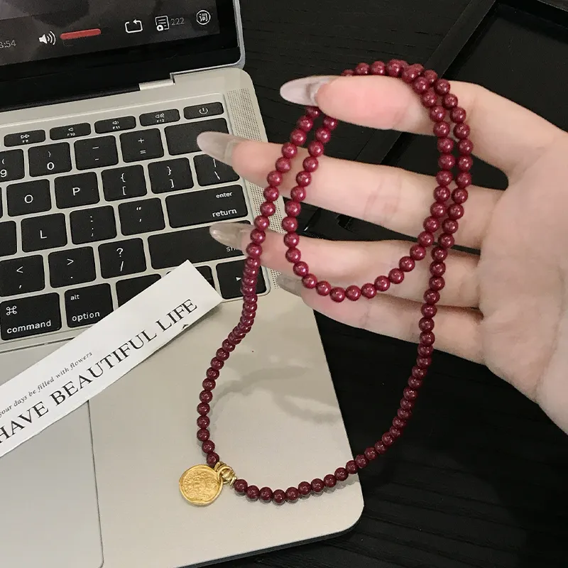 ZKY Cinnabar Jade Bracelets Unisex-2