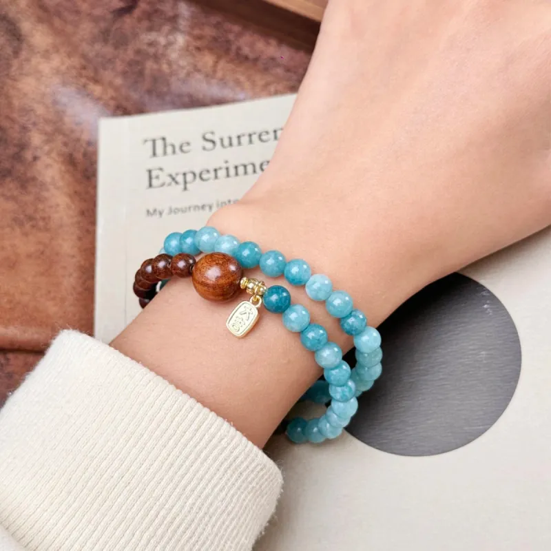 ZKY Chalcedony Jade Bracelets Unisex-4
