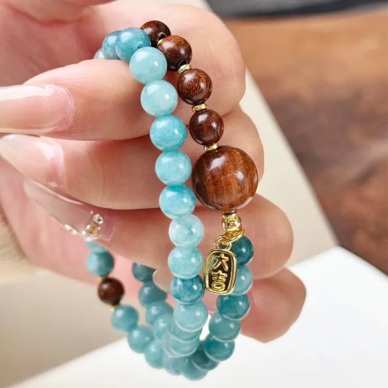 ZKY Chalcedony Jade Bracelets Unisex-5
