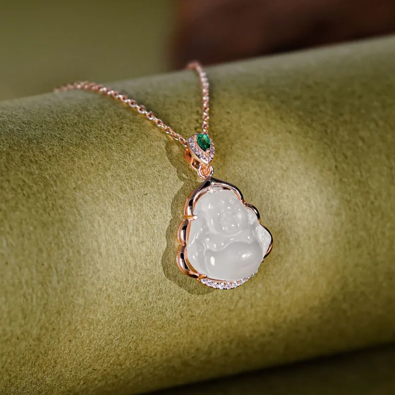 ZKY Chalcedony Necklaces Unisex-2