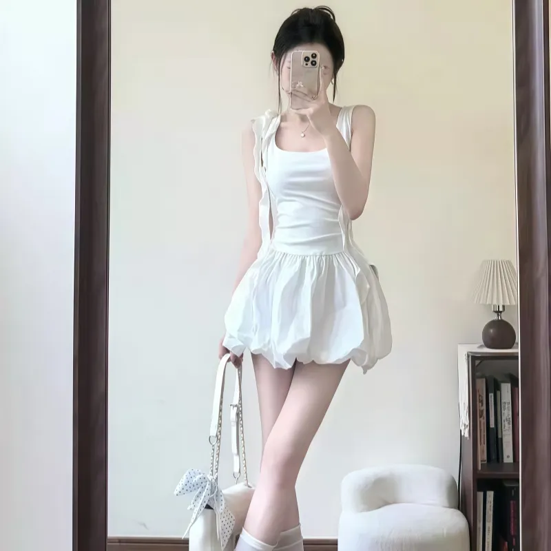 AURORA MUSE Slip Dresses Women's-5