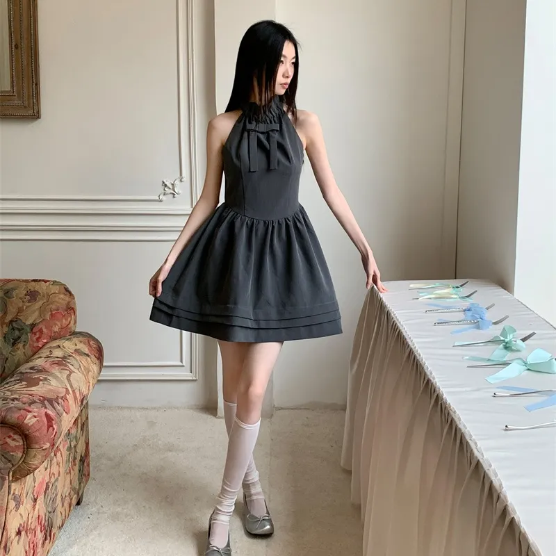 AURORA MUSE Sleeveless Dress Women's Gray-3