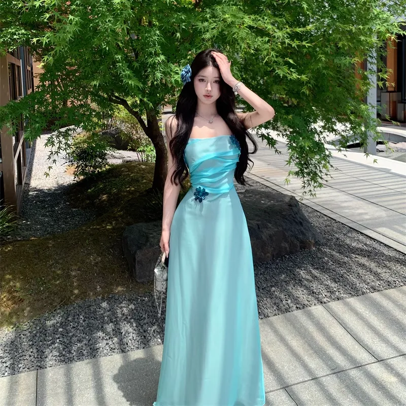 AURORA MUSE Slip Dresses Women's-9