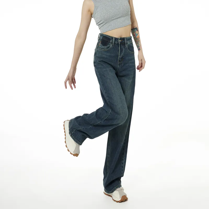 AURORA MUSE Jeans Women's Blue-5