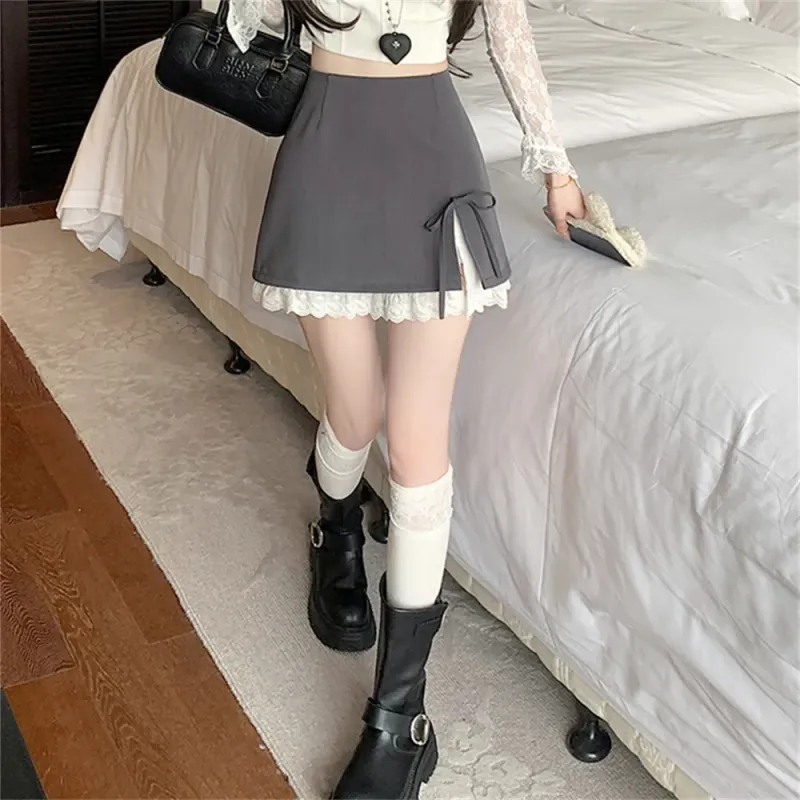 AURORA MUSE Casual Short Skirts Women's-3