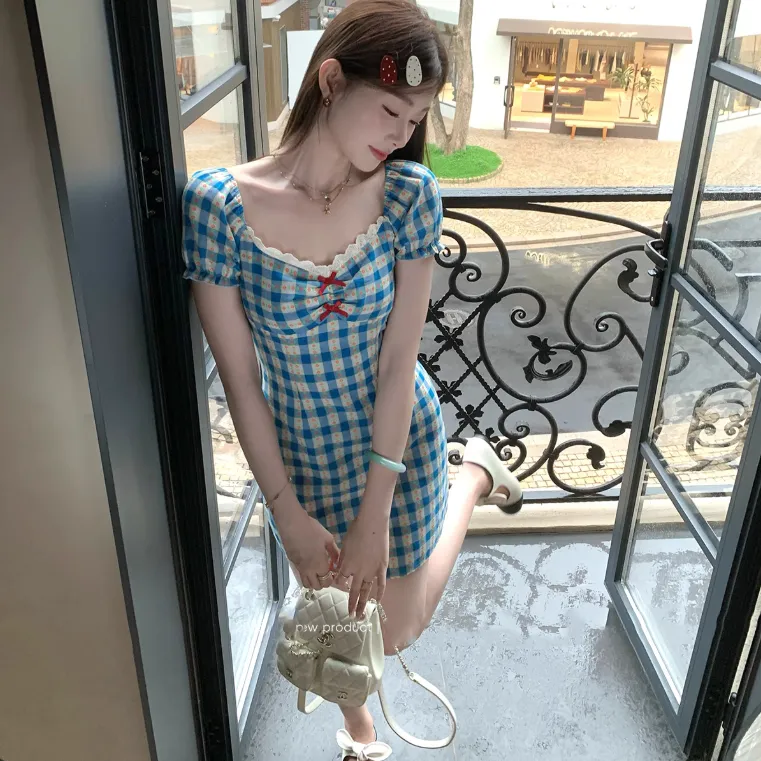 AURORA MUSE Short Sleeved Dress Women's-5