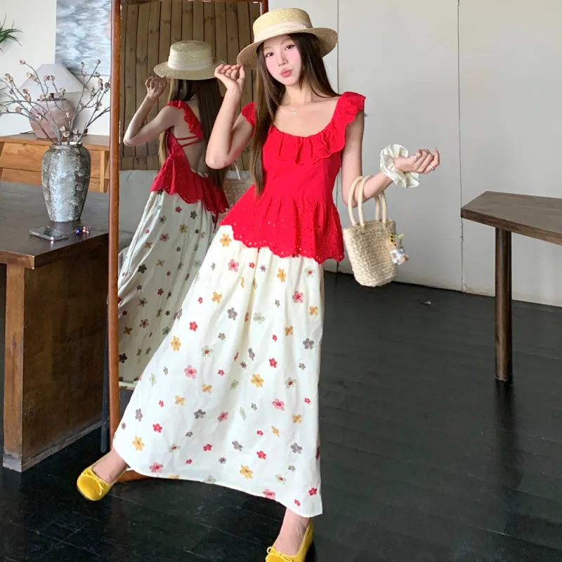 AURORA MUSE Two Piece Skirt Sets Women's-2