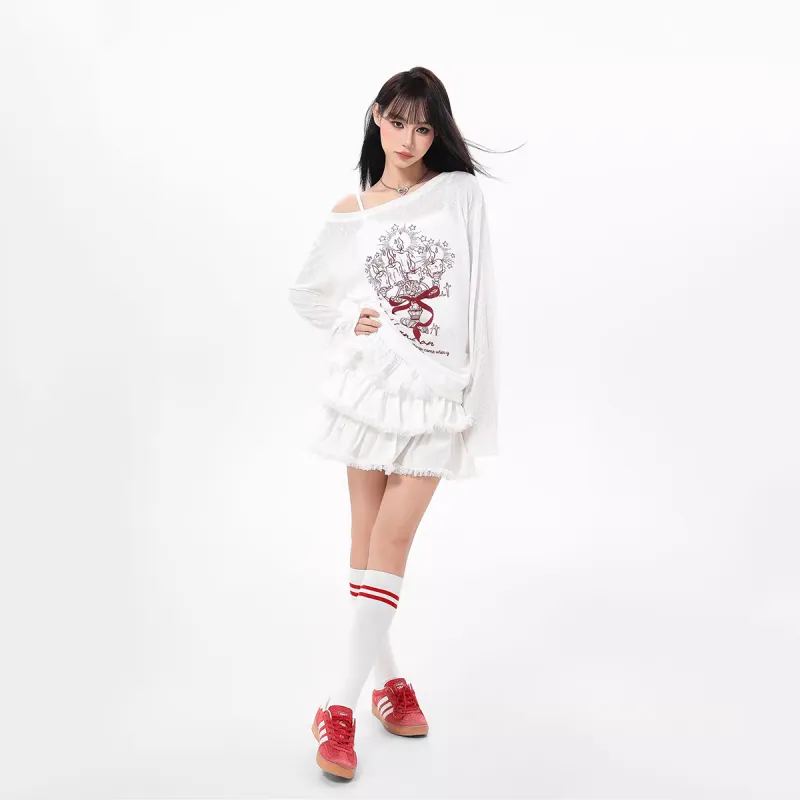 AURORA MUSE T Shirt Women's White-3