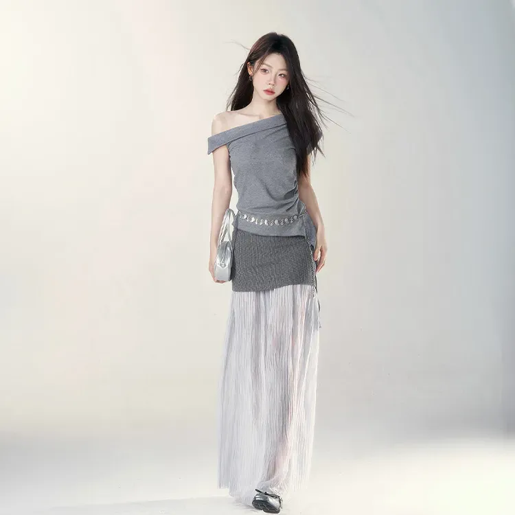 AURORA MUSE Two Piece Skirt Sets Women's-11