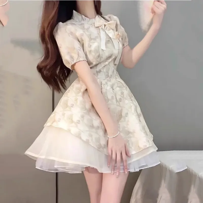 AURORA MUSE Short Sleeved Dress Women's-3