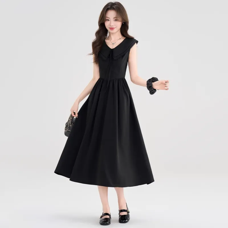 AURORA MUSE Sleeveless Dress Women's Black-3