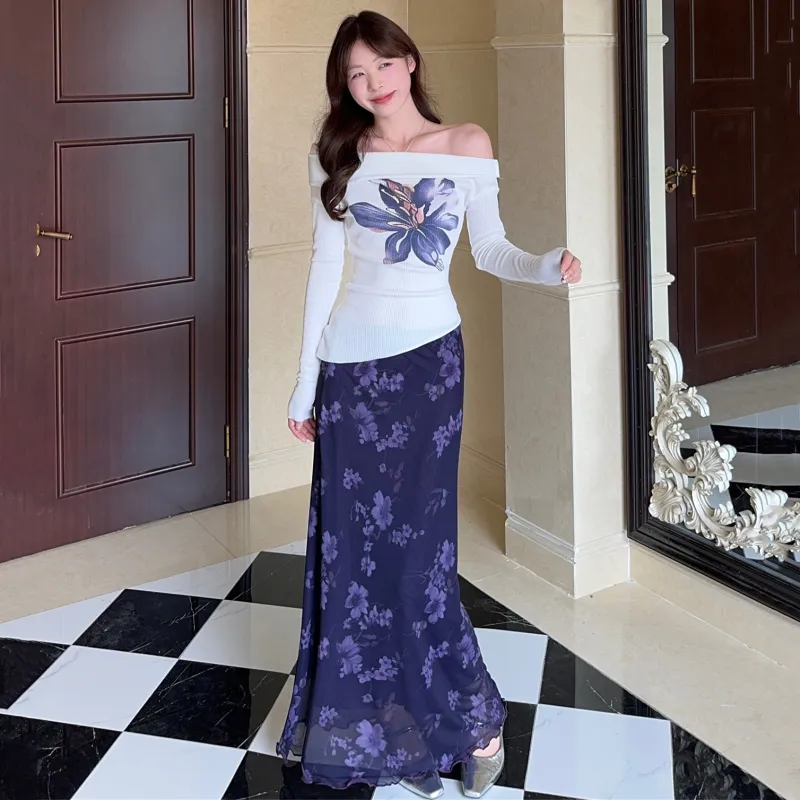 AURORA MUSE Two Piece Skirt Sets Women's-2
