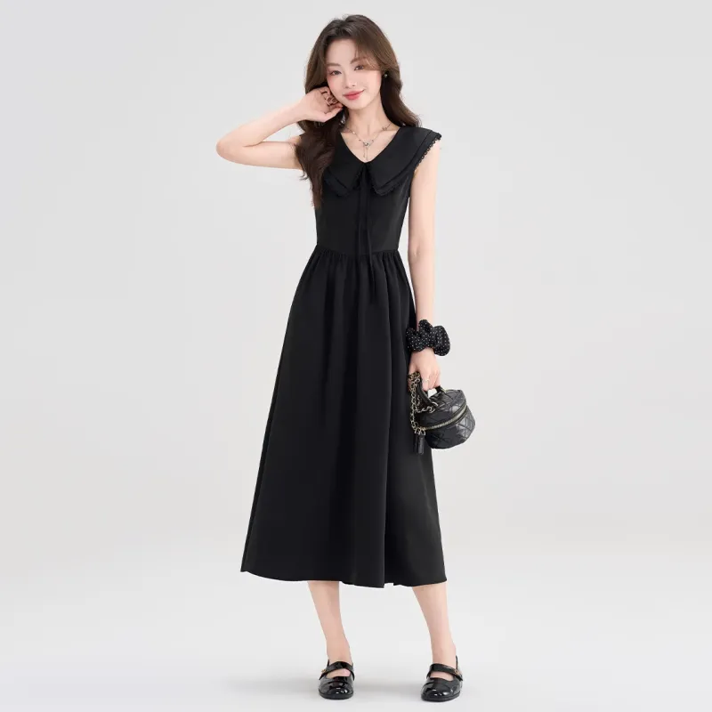 AURORA MUSE Sleeveless Dress Women's Black-5