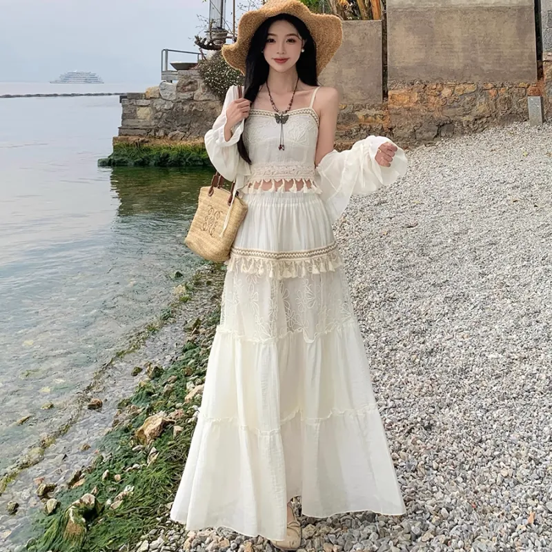 AURORA MUSE Two Piece Skirt Sets Women's-5