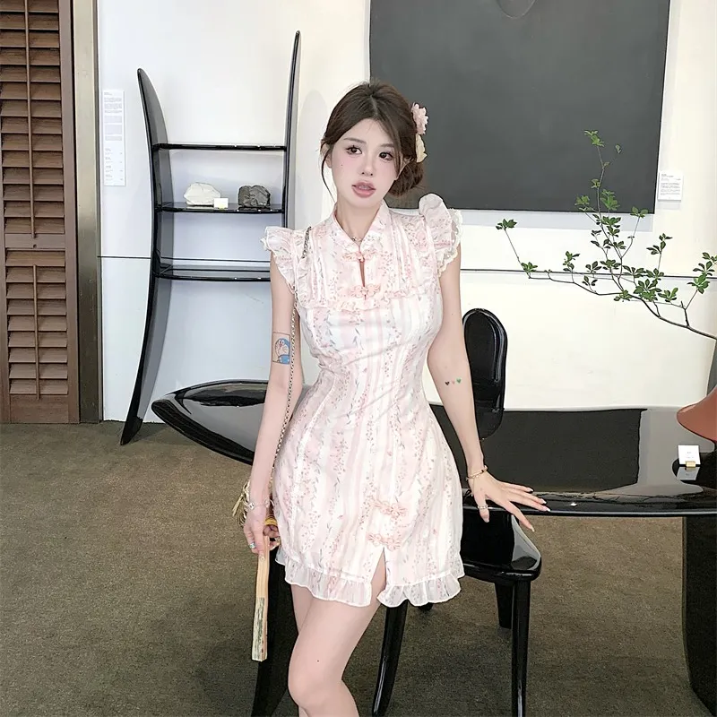 AURORA MUSE Short Sleeved Dress Women's-2