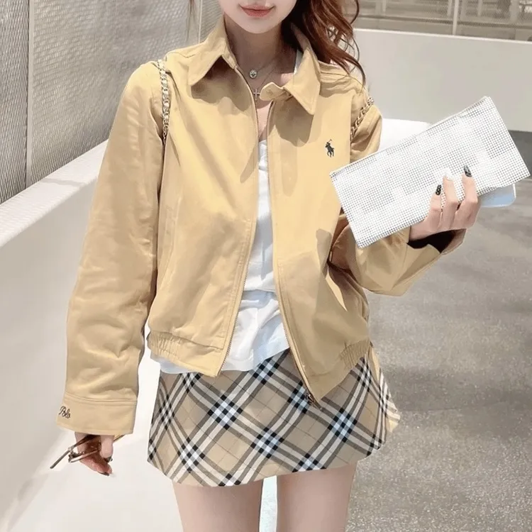 AURORA MUSE Jackets & Coats Women's Khaki-2