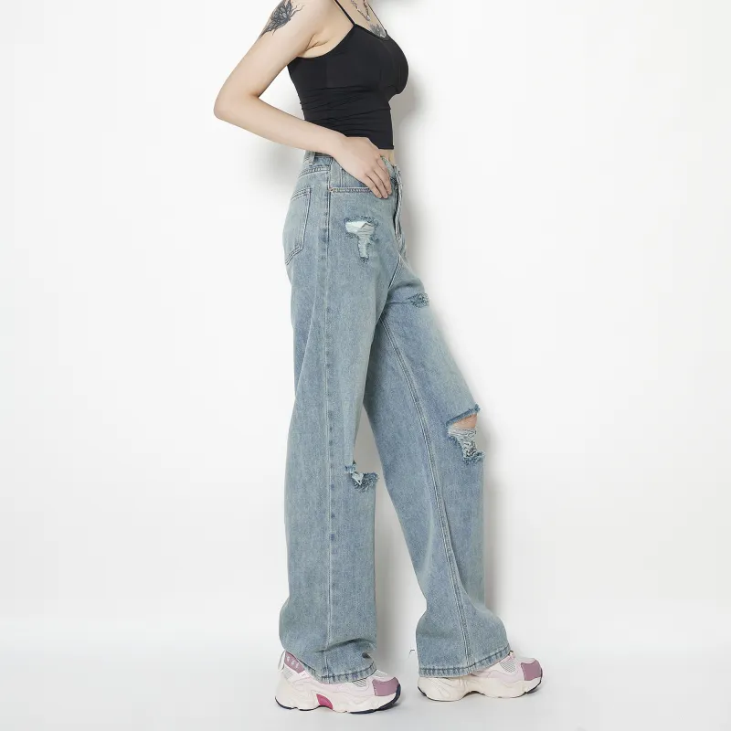 AURORA MUSE Jeans Women's Blue-4
