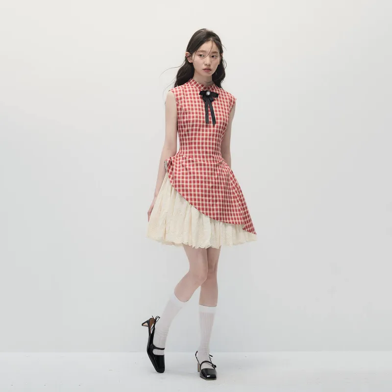 AURORA MUSE Sleeveless Dress Women's Red-3
