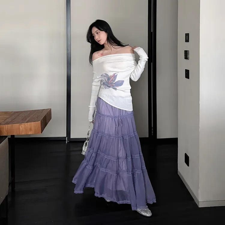 AURORA MUSE Two Piece Skirt Sets Women's-2