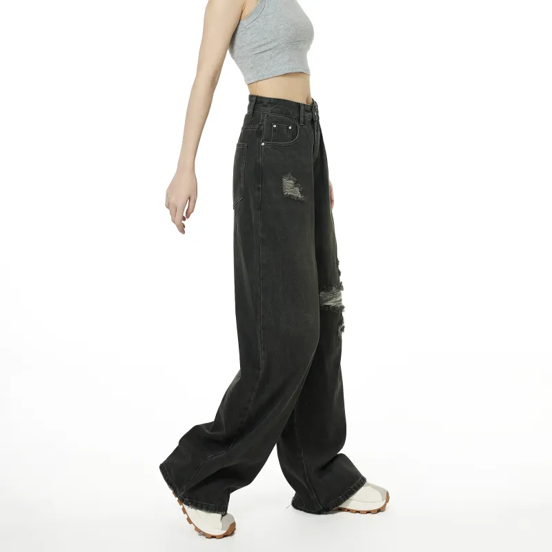 AURORA MUSE Jeans Women's Gray Green-5