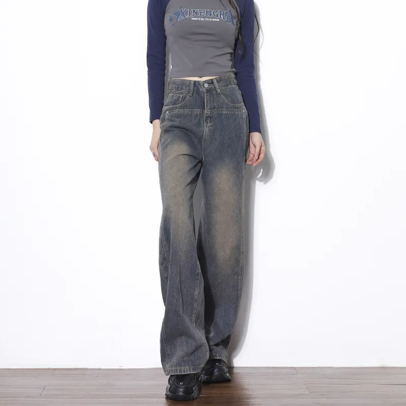 AURORA MUSE Jeans Women's Concrete Gray-3