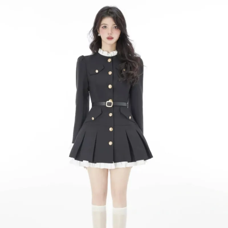 FLIM Long Sleeved Dresses Women's-3