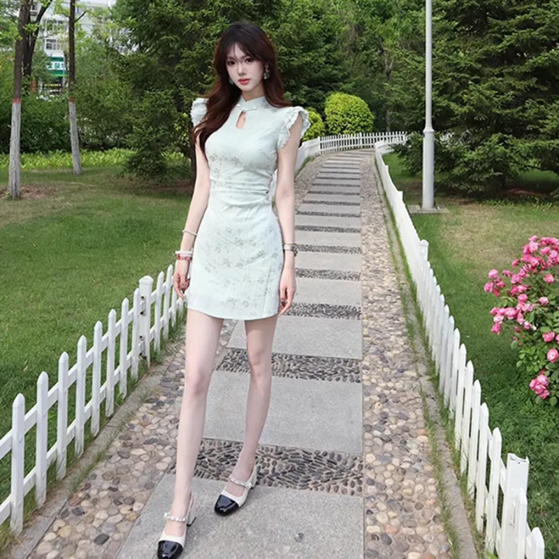 AURORA MUSE Short Sleeved Dress Women's-5