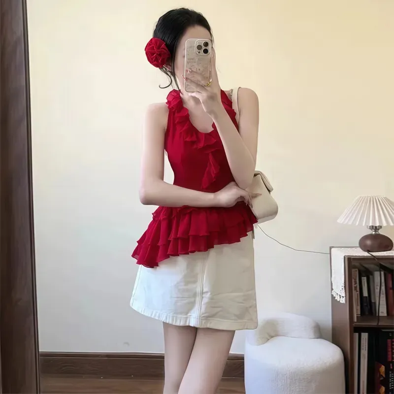 AURORA MUSE Two Piece Skirt Sets Women's-2